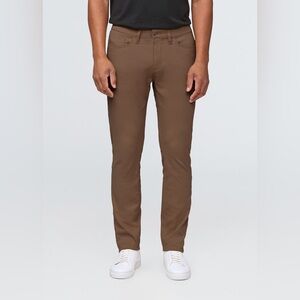 DU/ER NuStretch Relaxed Taper 5 Pocket Pants Mens Size 32x30
